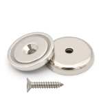 UCHWYT MAGNETYCZNY OBUDOWA STALOWA WKRĘT 25x11 mm