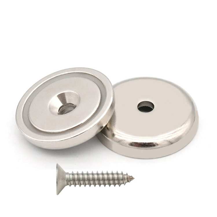UCHWYT MAGNETYCZNY OBUDOWA STALOWA WKRĘT 25x11 mm