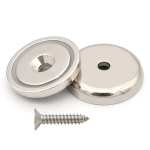 UCHWYT MAGNETYCZNY OBUDOWA STALOWA WKRĘT 32x7 mm