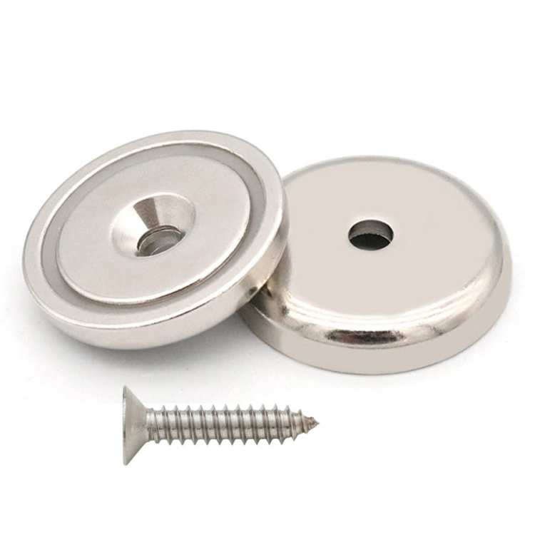 UCHWYT MAGNETYCZNY OBUDOWA STALOWA WKRĘT 32x7 mm