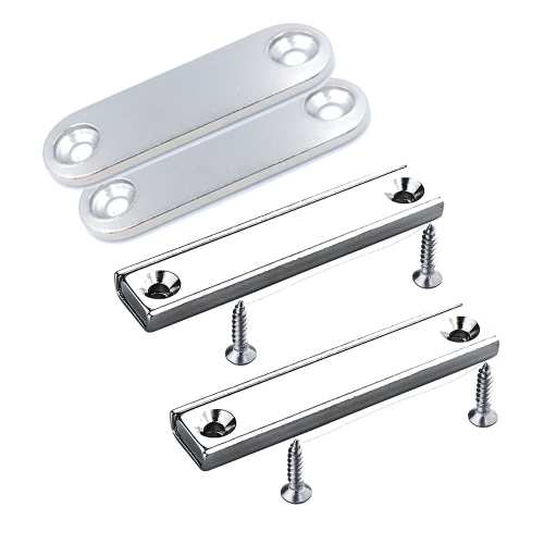 Zestaw 2 magnesy w obudowie stalowej 50×13,5×5 mm