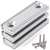 Zestaw 2 magnesy w obudowie stalowej 50×13,5×5 mm