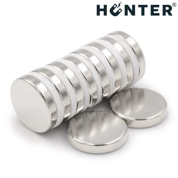 Magnes neodymowy 15x3 mm / N45 walcowy 7