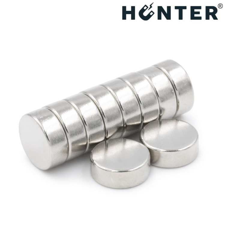 Magnes neodymowy 8x3 mm / N45 walcowy 8