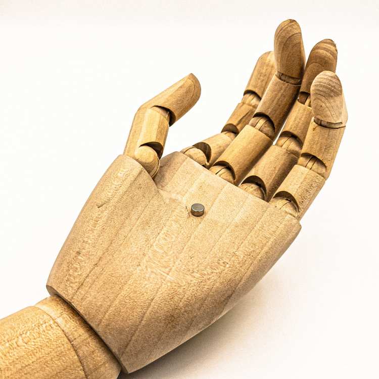 Magnes neodymowy 6x3 mm / N45 walcowy 1