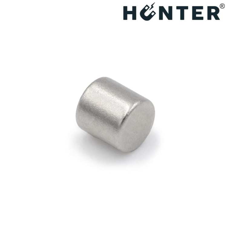 Magnes neodymowy 4x4 mm / N45 walcowy 2