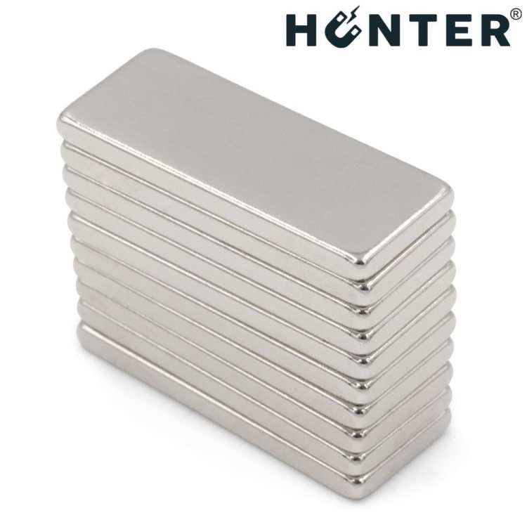 Magnes neodymowy 25x10x2mm / N45 płytkowy 5