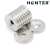 Magnes neodymowy 14x2 mm z otworem 7x3.5 mm / N45 pod wkręt 9