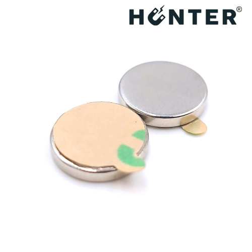 Magnes neodymowy 8x1 mm / N45 z klejem 3M 2