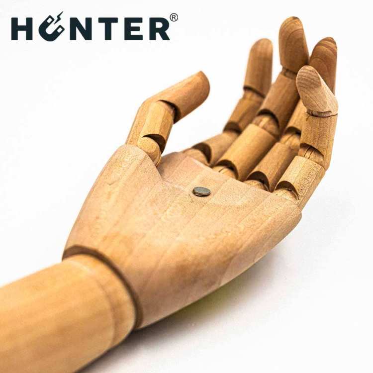 Magnes neodymowy 8x1 mm / N45 z klejem 3M 3