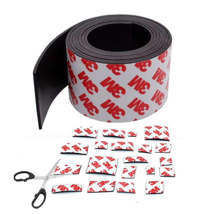 Taśma magnetyczna z klejem 3M 40mm /2mm/ 100cm 2