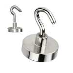 Uchwyt neodymowy z haczykiem 16×5 mm — udźwig 8 kg