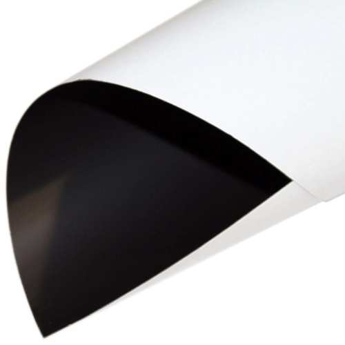 Folia magnetyczna A4 arkusz z klejem 0,7 mm 3