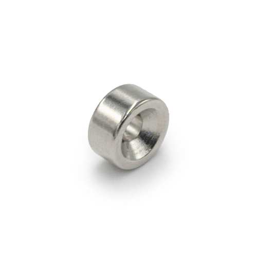 Magnes neodymowy pod wkręt 10×5 mm z otworem stożkowym 7×3,5 mm, N45 – Magnesy Hunter