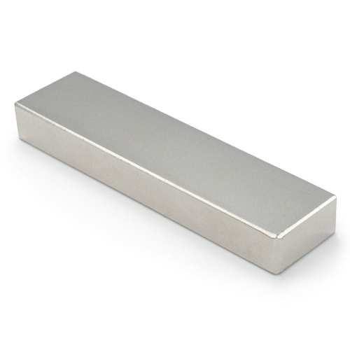 Magnes neodymowy płytkowy 80×20×10 mm, klasa N45 – Magnesy Hunter