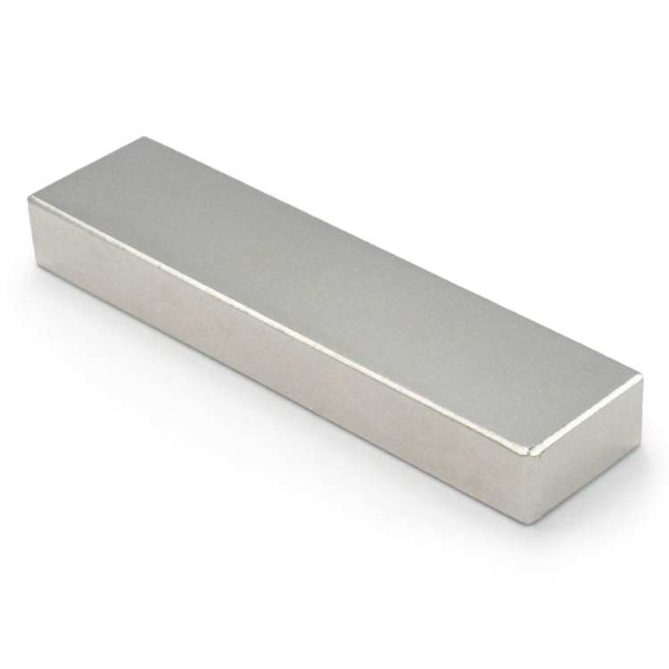 Magnes neodymowy płytkowy 80×20×10 mm, klasa N45 – Magnesy Hunter