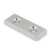 Magnes neodymowy płytkowy pod wkręt 40×15×4 mm z dwoma otworami 7,5×3,5 mm, N45 – Magnesy Hunter