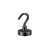 Uchwyt magnetyczny z haczykiem, czarny 12×5 mm, udźwig 5 kg – Magnesy Hunter