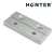 Magnes neodymowy pod wkręt 50×12×5 mm z otworami – widok pod kątem, Magnesy Hunter