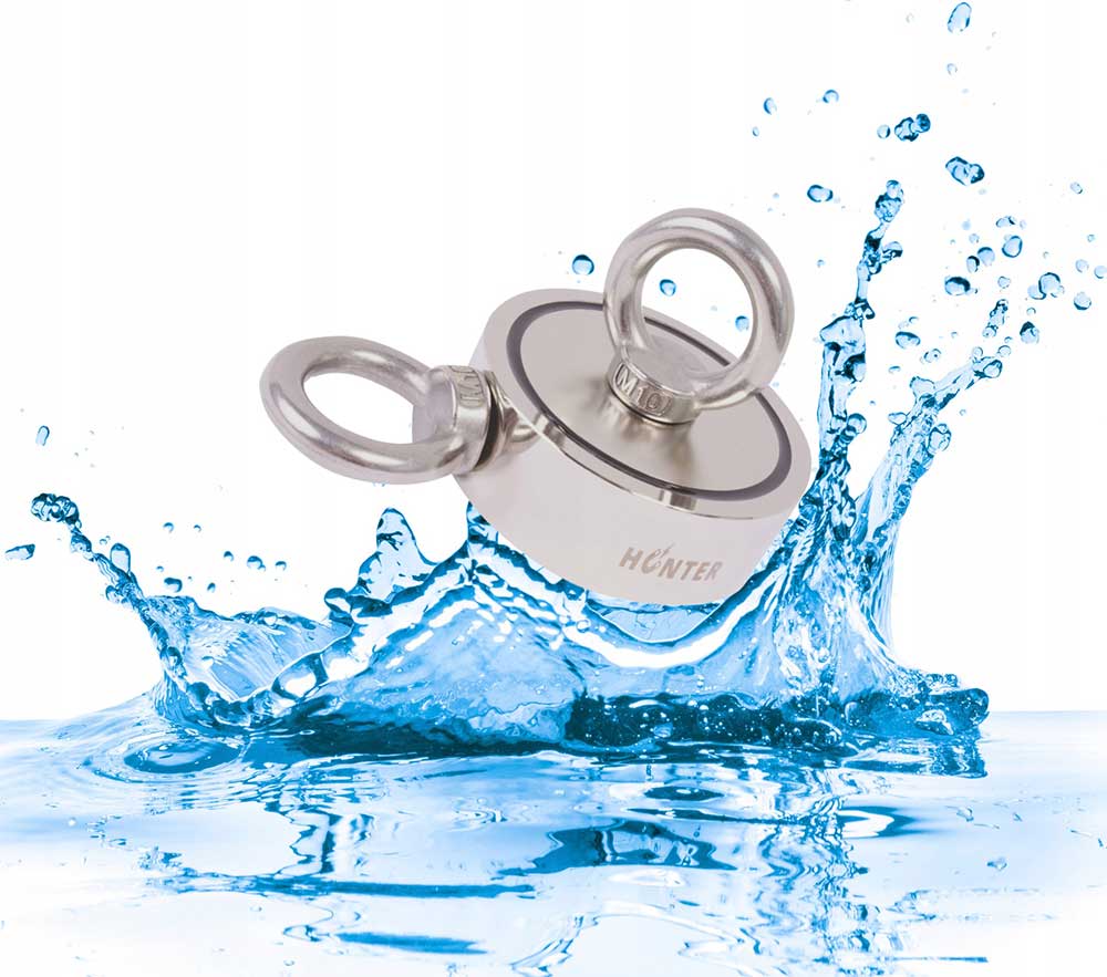 Magnes z uchwytem bocznym/górnym 2x230 kg N52 Uchwyt 67x25 mm 2