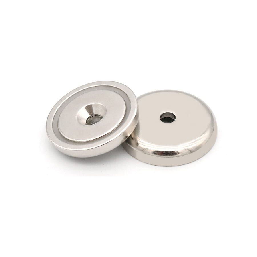 UCHWYT MAGNETYCZNY OBUDOWA STALOWA WKRĘT 16x6,6 mm 2