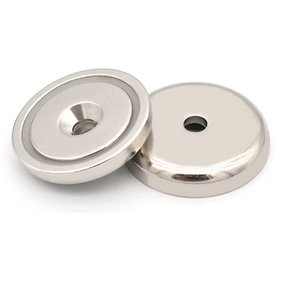 UCHWYT MAGNETYCZNY OBUDOWA STALOWA WKRĘT 20x4,5 mm 4