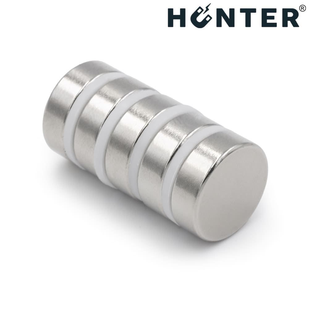 Magnes neodymowy 15x5 mm / N45 walcowy 8