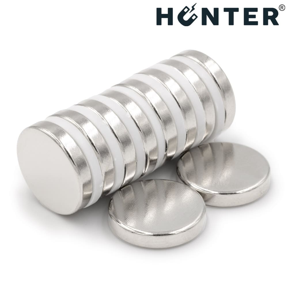 Magnes neodymowy 15x3 mm / N45 walcowy 7