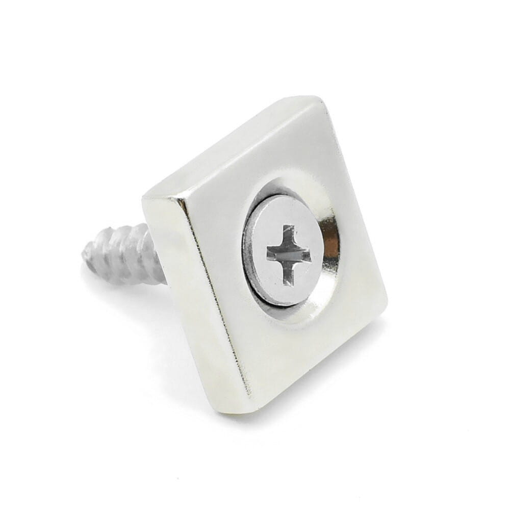 Magnes neodymowy 14x14x3mm z otworem 7x3.5mm / N45 pod wkręt