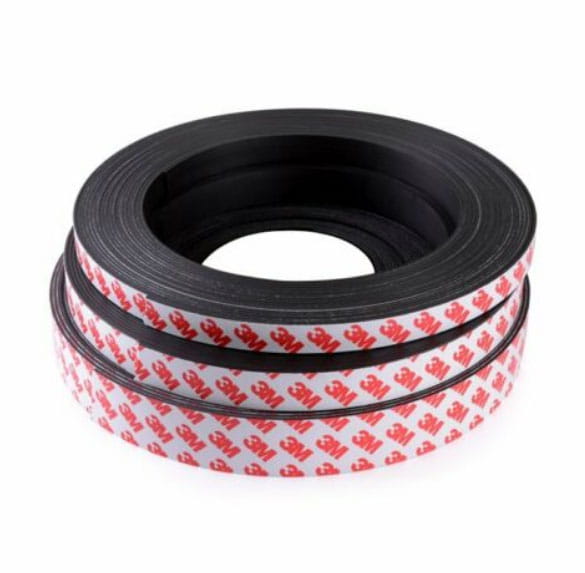 Taśma magnetyczna samoprzylepna 3M, szerokość 30 mm, długość 100 cm – Magnesy Hunter