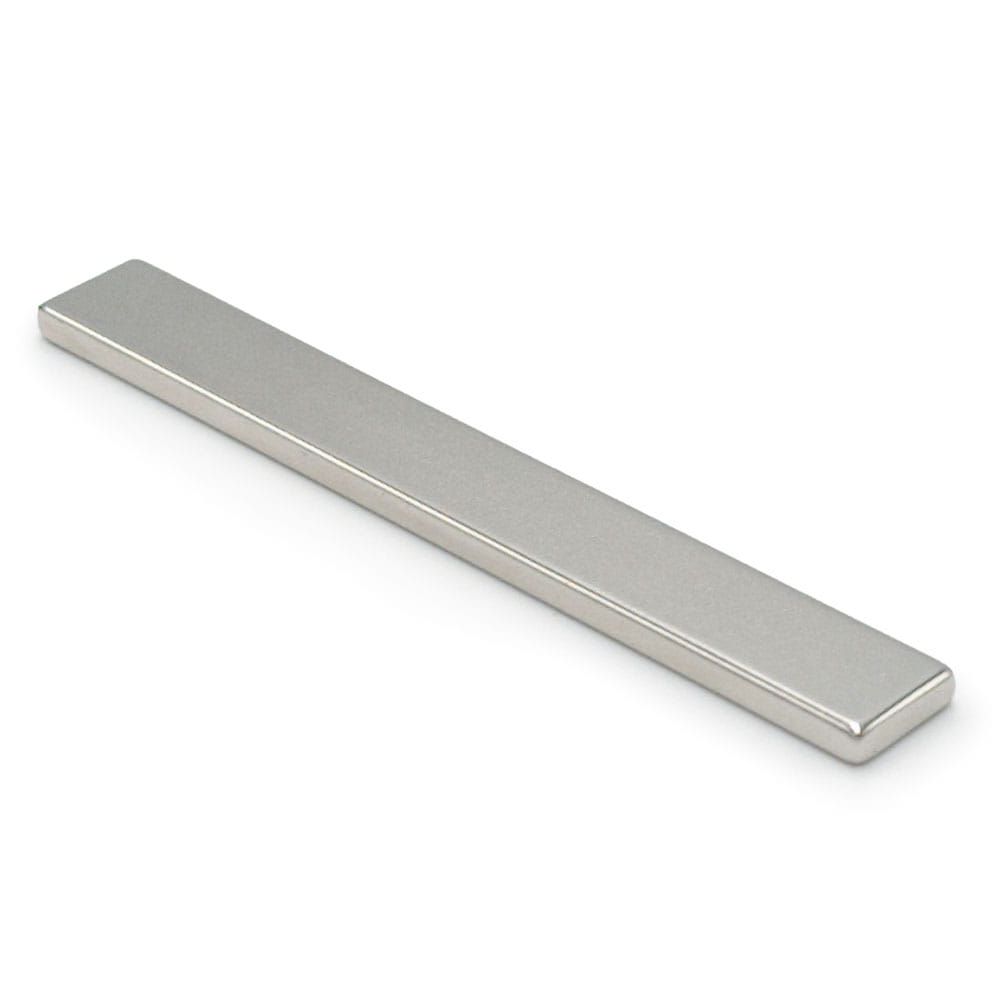 Magnes neodymowy płytkowy 80×10×3 mm, klasa N45 – Magnesy Hunter