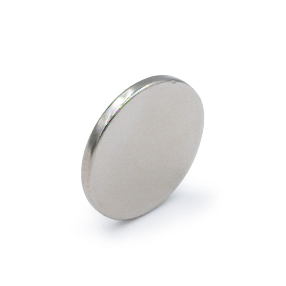 Magnes neodymowy walcowy 20×2 mm, klasa N45 – Magnesy Hunter